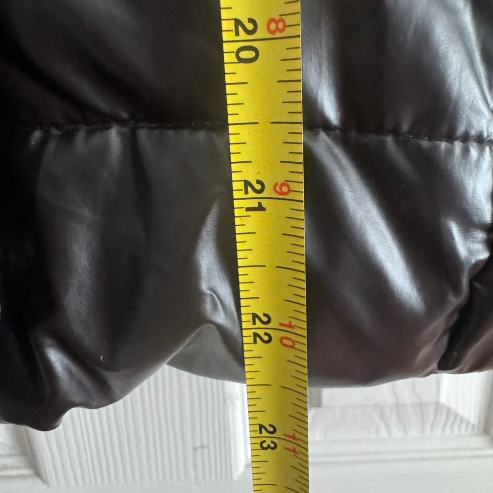 abercrombie kids Black Puffer Coat with Hood